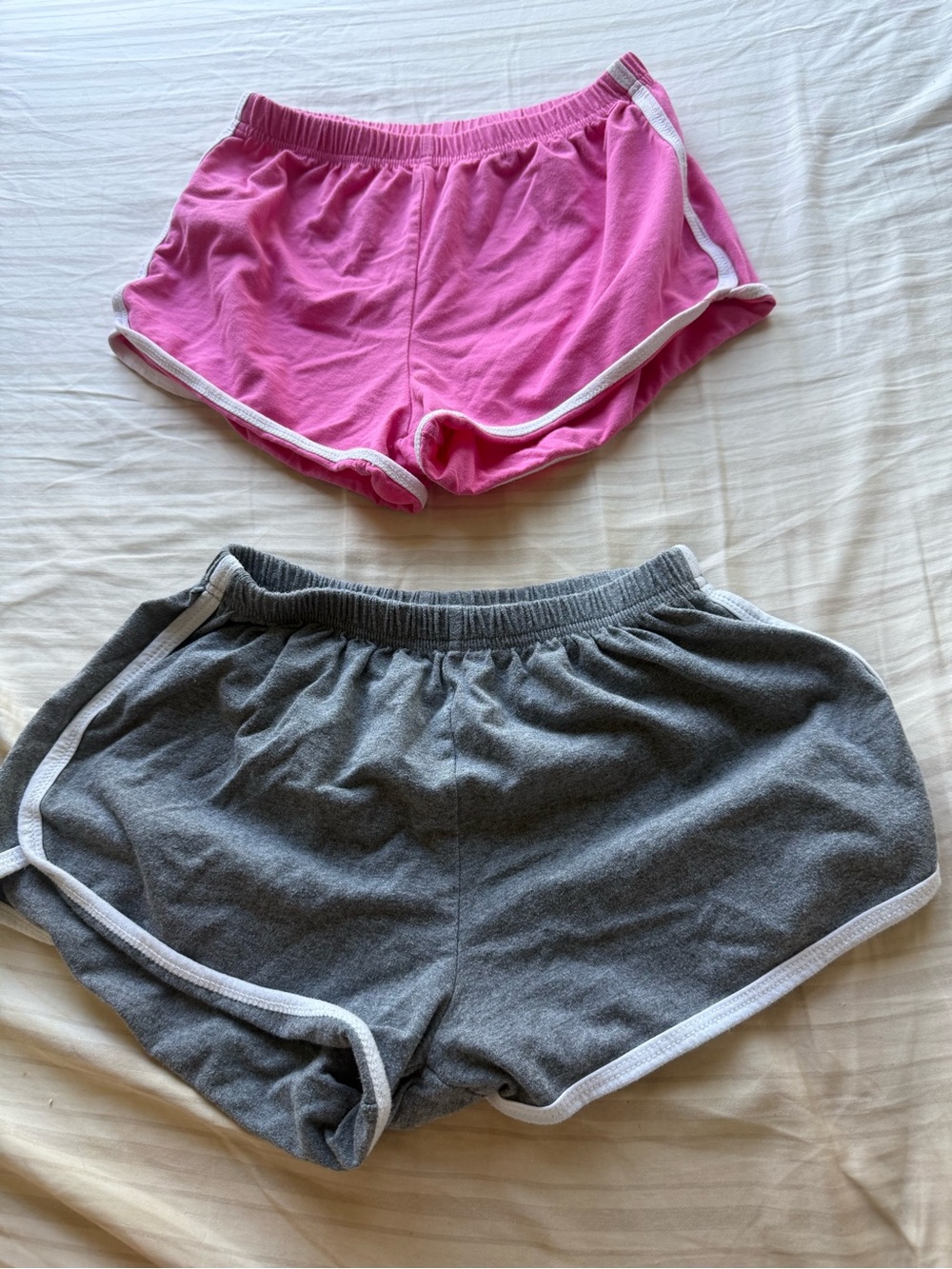 Pink + Grey shorts bundle